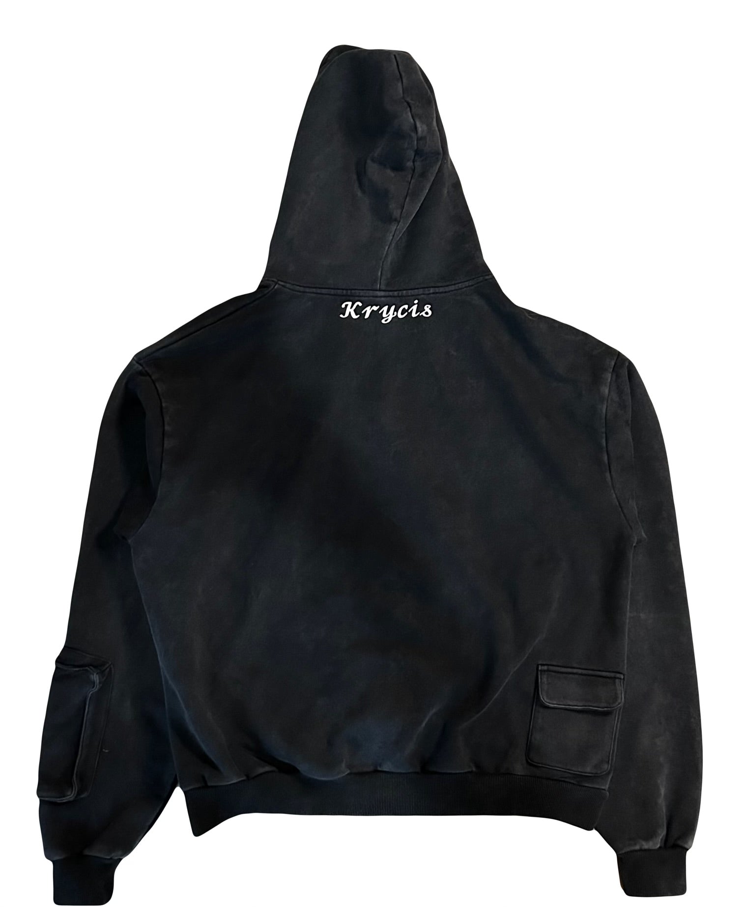 Noir Cargo Hoodie